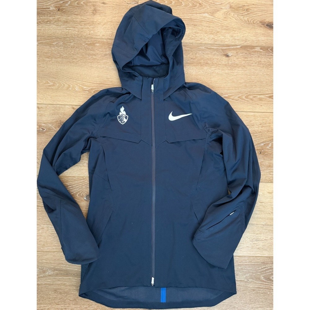 Nike Pro Elite Storm-FIT ADV Track Jacket Womens XS Navy Blue FN0154-451 NWOT